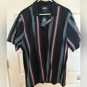 NWT Hollister men’s button up size XL